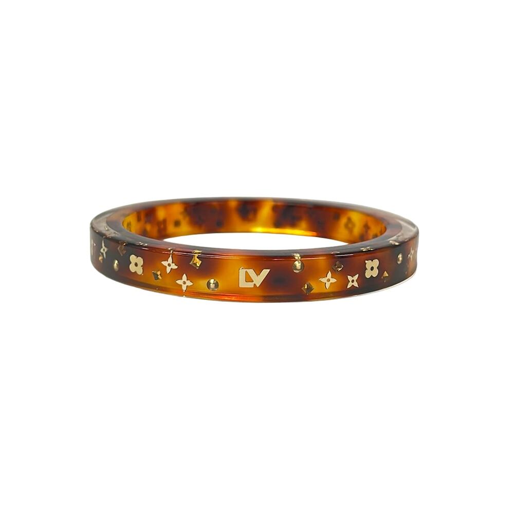 Louis Vuitton Brass Anclusion Bangle M65291